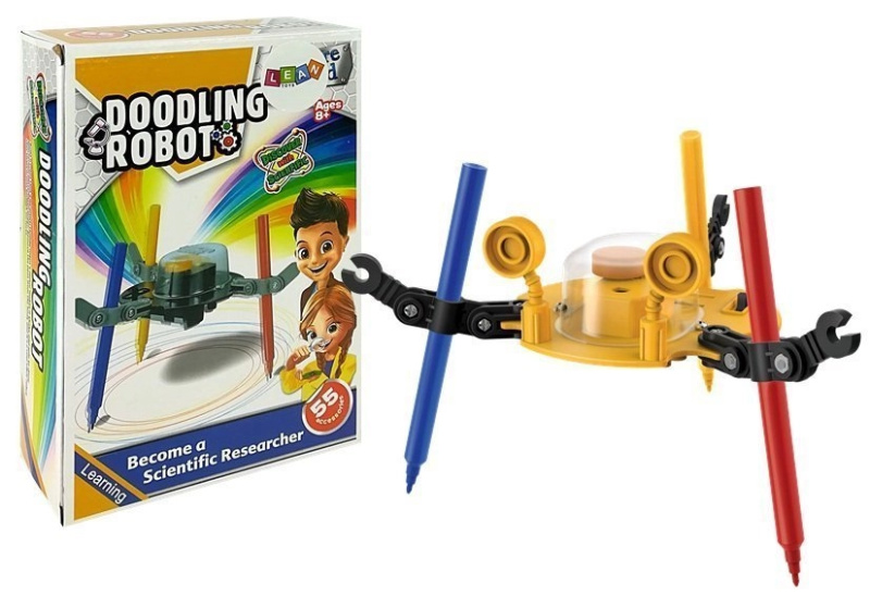 Vzdělávací kruhový kreslící robot DIY