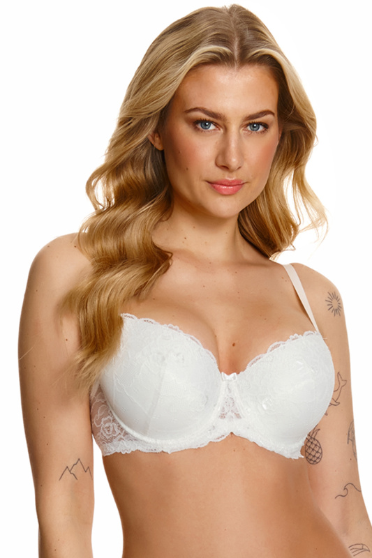 lupo Podprsenka Lupoline 151 push - up Barva: Smetanová, Velikost: 65E