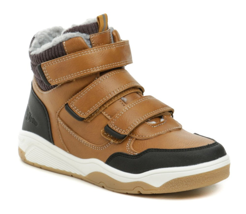 Wojtylko 5Z24130V hnědé chlapecké zimní boty EUR 33