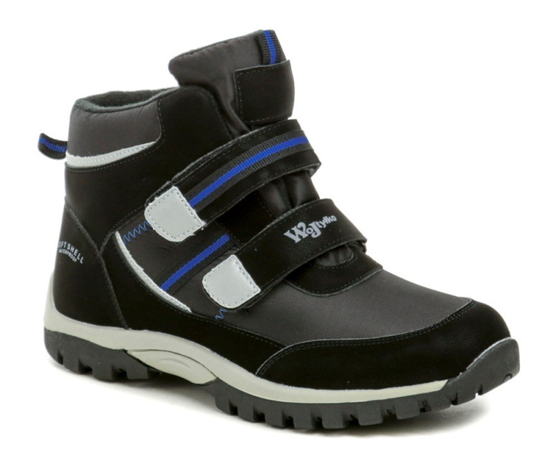 Wojtylko 6Z24094 černé celoroční chlapecké boty EUR 37