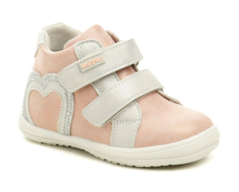 Wojtylko 1T24386 růžové dětské polobotky EUR 20