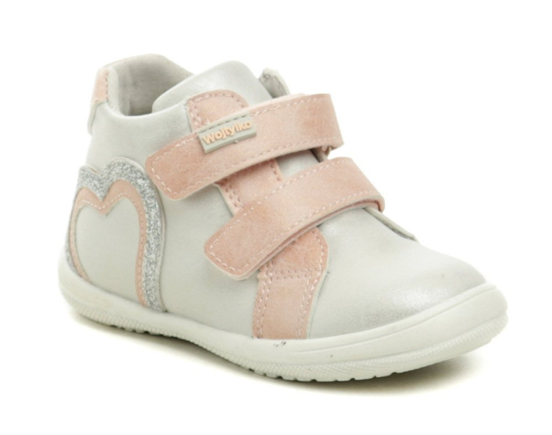 Wojtylko 1T24386 stříbrné dětské polobotky EUR 22