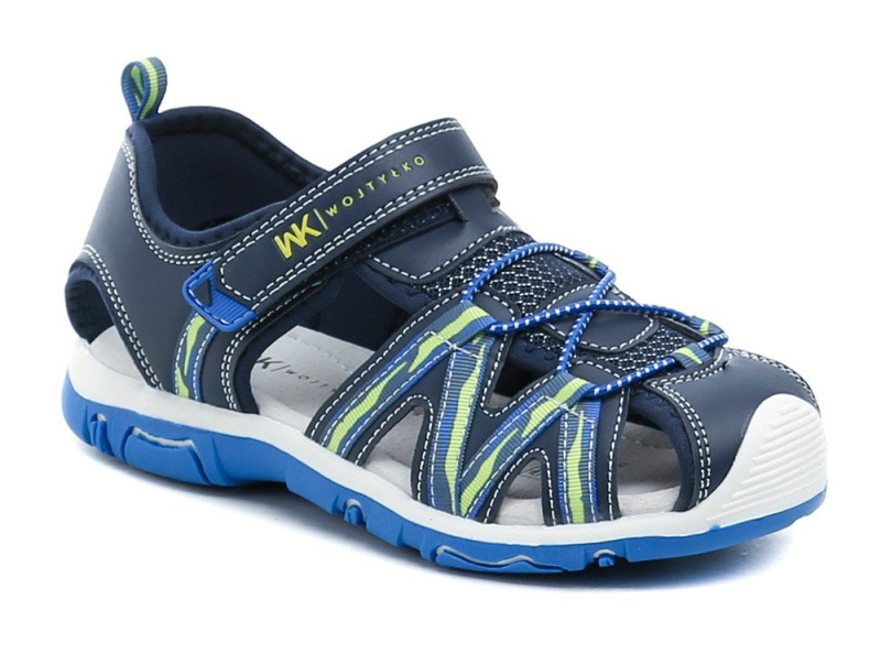 Wojtylko 5s25391G modré dětské sandály EUR 37
