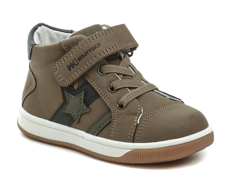 Wojtylko 1T26083 khaki chlapecké polobotky EUR 24