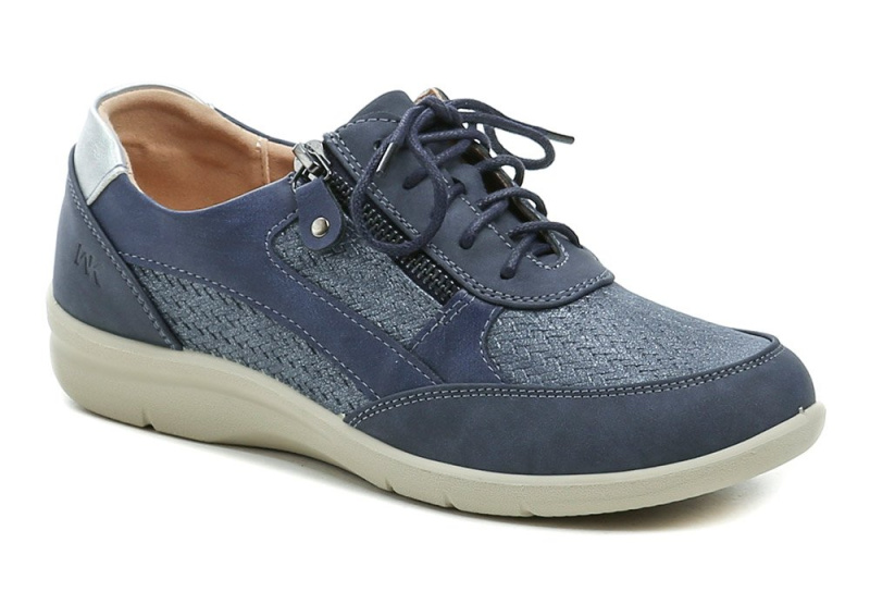Wojtylko 7B26322 modré dámské polobotky EUR 42