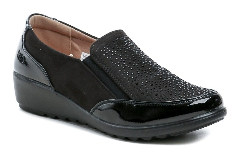 Wojtylko 7B26318 černé dámské polobotky EUR 37