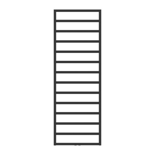 HOPA Perth radiátor kombinovaný 120x50 cm černá matná RADPER501231SP