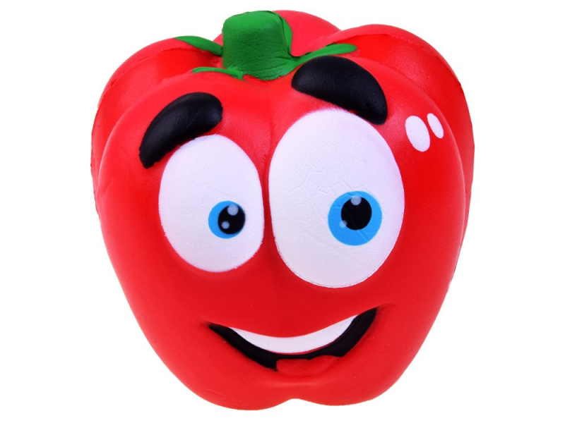 Hračka pro zmírnění stresu - paprikový mačkátko