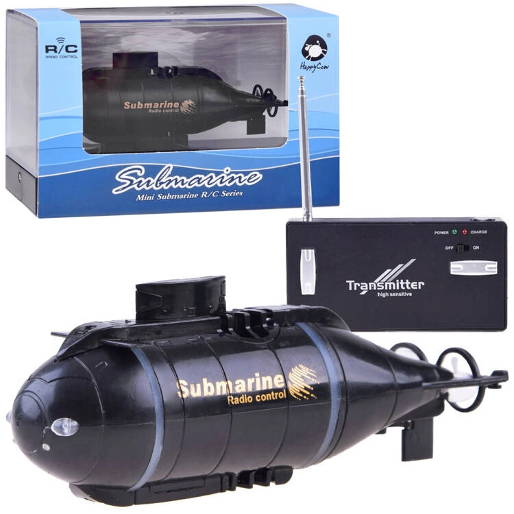 Dálkově ovládaná r/c ponorka RC0357 – Černá