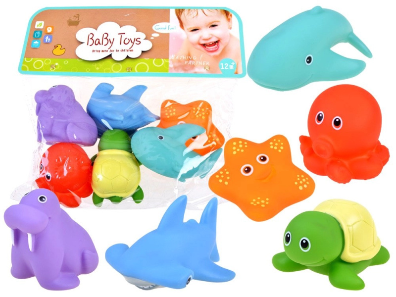 BaBy Toys: Gumené morské zvieratká