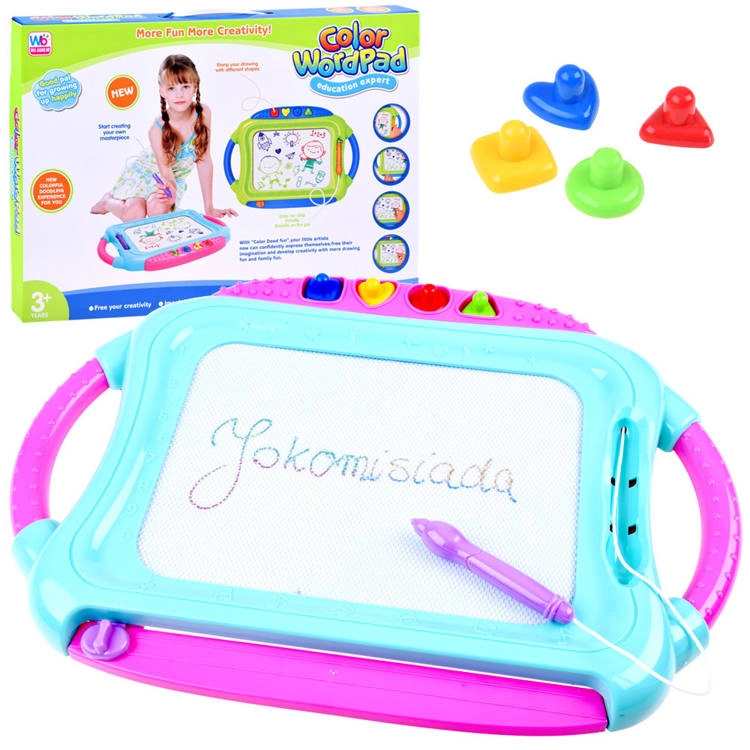 Aga Barevná deska Cik-Cak s razítky TA0089