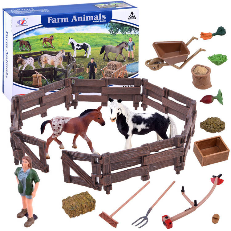 Joko Farm Animals s koňmi Strakáči