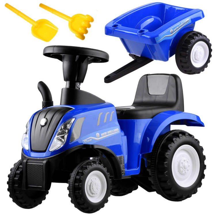Jokomisiada Traktor New Holland Ride on s přívěsem Za3691