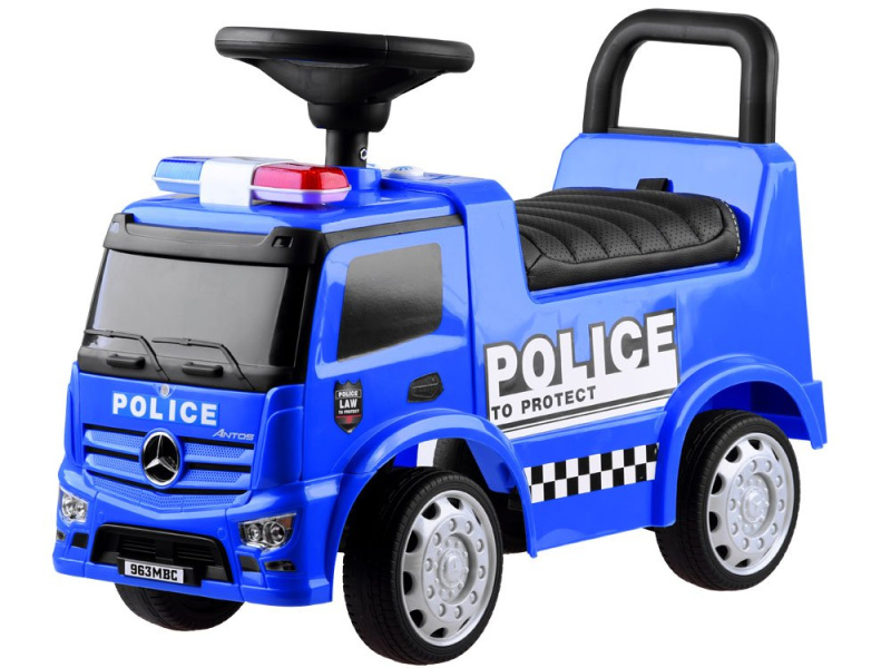 Jokomisiada Mercedes-Benz Police Autíčko Pushher Za3690