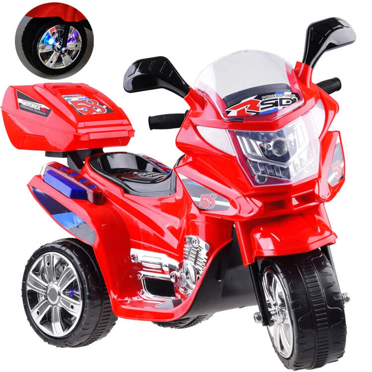 Majlo Toys elektrická tříkolka Speed Star červená
