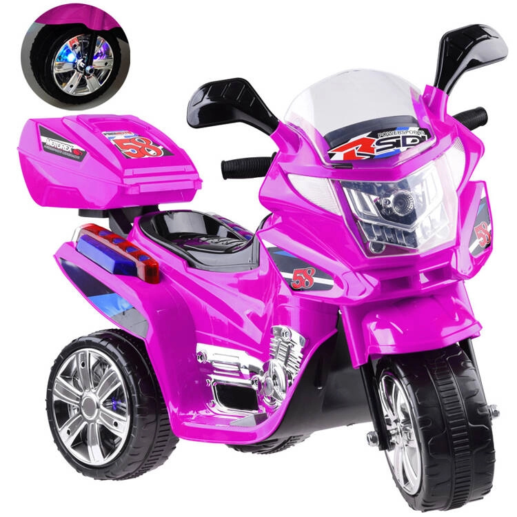 Majlo Toys elektrická tříkolka Speed Star růžová