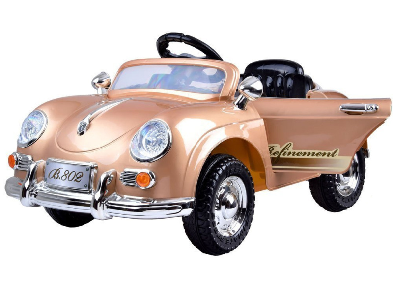 RKToys elektrické autíčko Elegant Retro červená