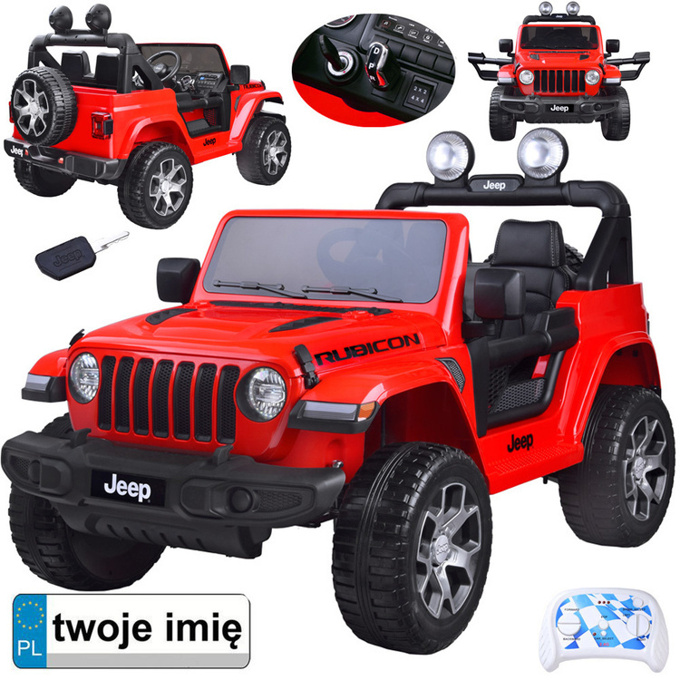 Dětské elektrické autíčko JEEP Wrangler Rubicon 4x4 – Cz
