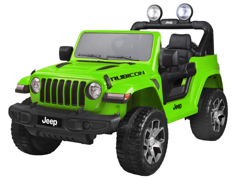 Autíčko na baterie Jeep Wrangler Rubicon – Zelená