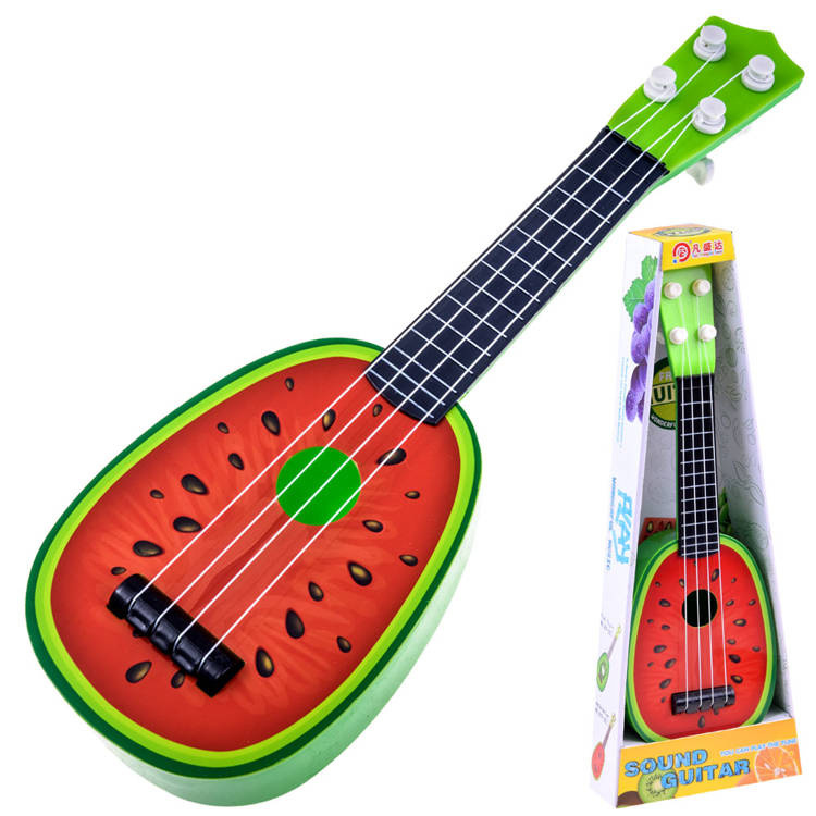 Dětské ukulele – plastová gitarka 37 cm – Kiwi
