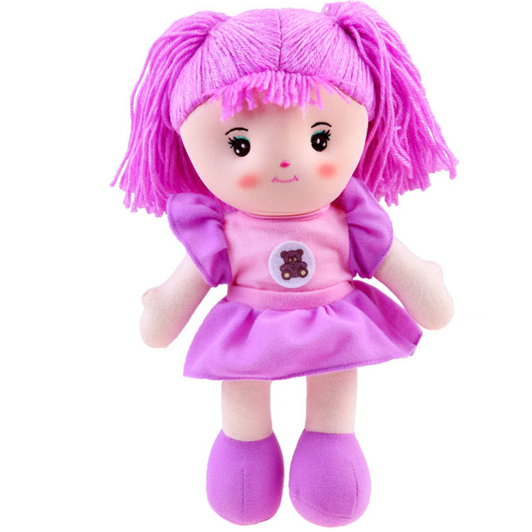 Jokomisiada Rag Doll Zuzia 33 cm levandulové šaty 3853