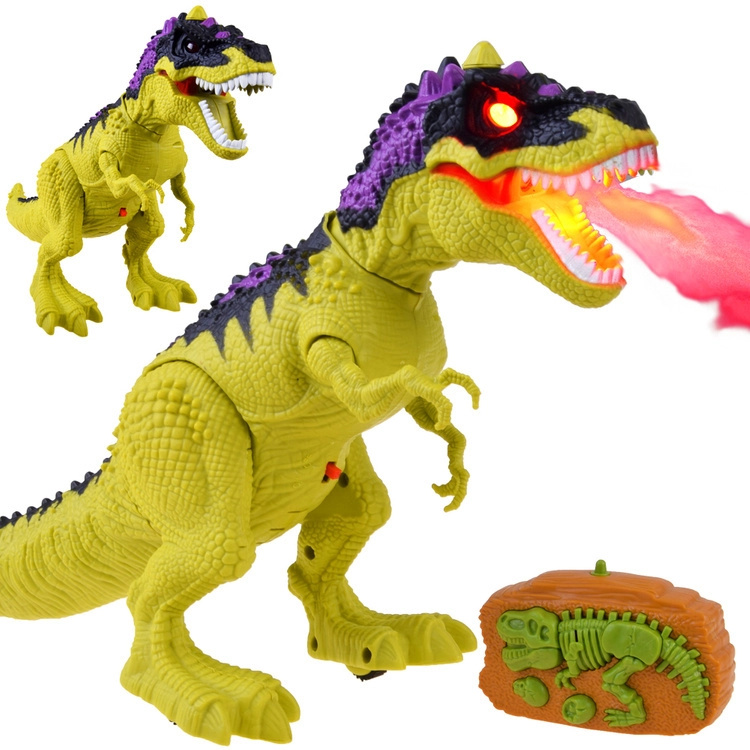 Interaktivní RC dinosaurus T‑Rex s kouřovým efektem