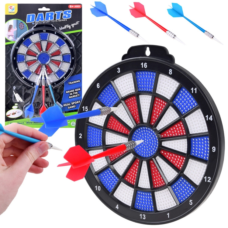Tarcza s 3 šipky zručnostní hra Dart