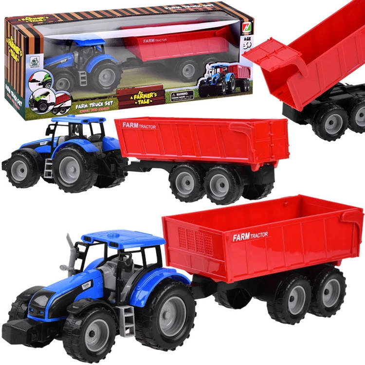 CreativeToys Traktor s přívěsem