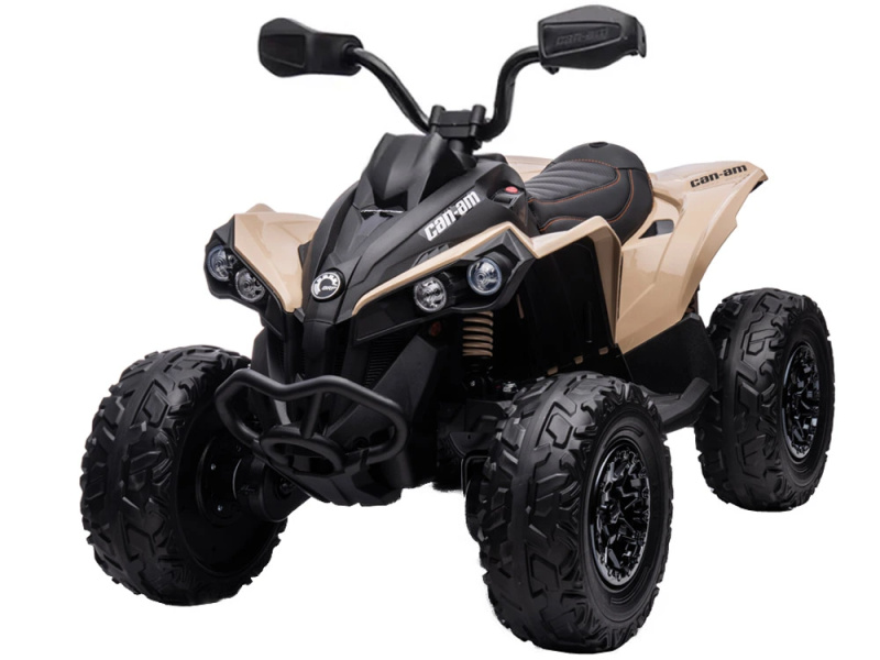 Dětský terénní Quad CAN-AM na akumulátor – Béžová