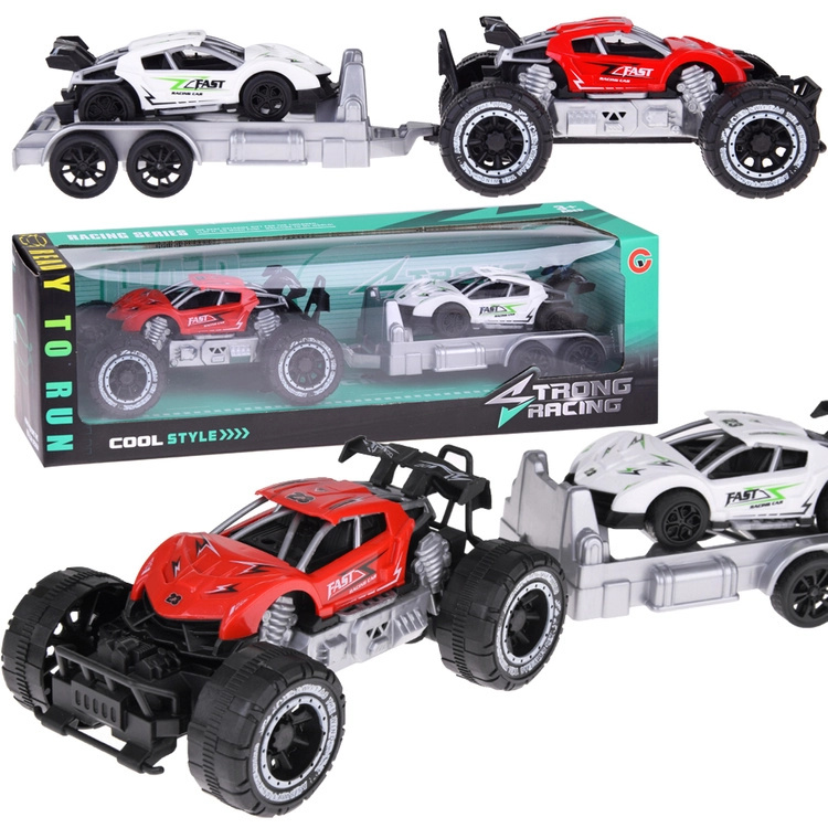 Jokomisiada Terénní vůz s přívěsem + sportovní auto