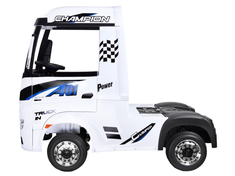 Elektrické auto TIR Mercedes Benz Actros – Bílá