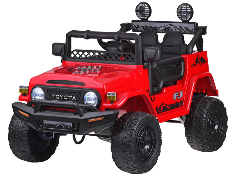 Toyota FJ Cruiser elektrické autíčko červená