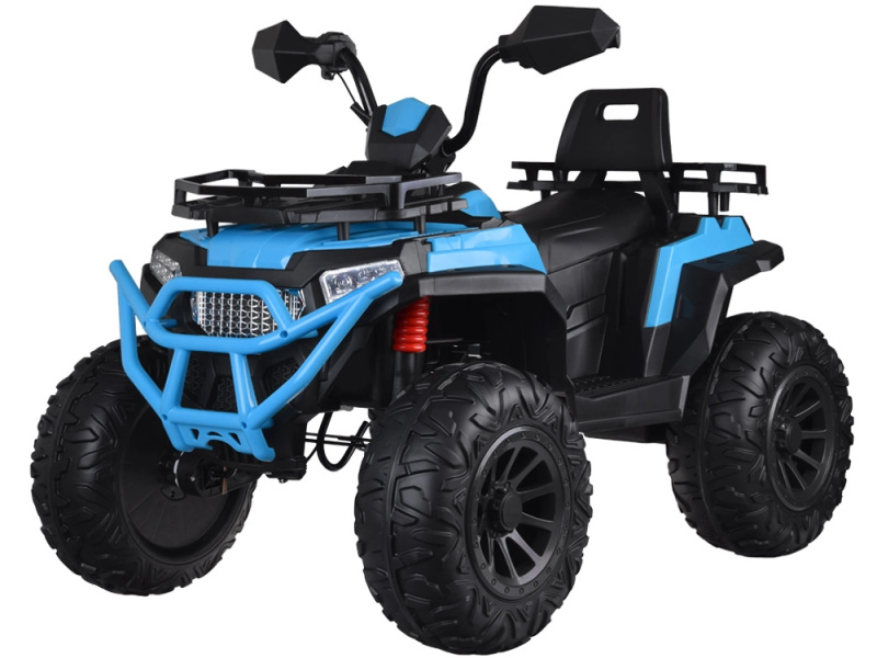 Velký dětský akumulátorový čtyřkolka 4x4 – Modrá