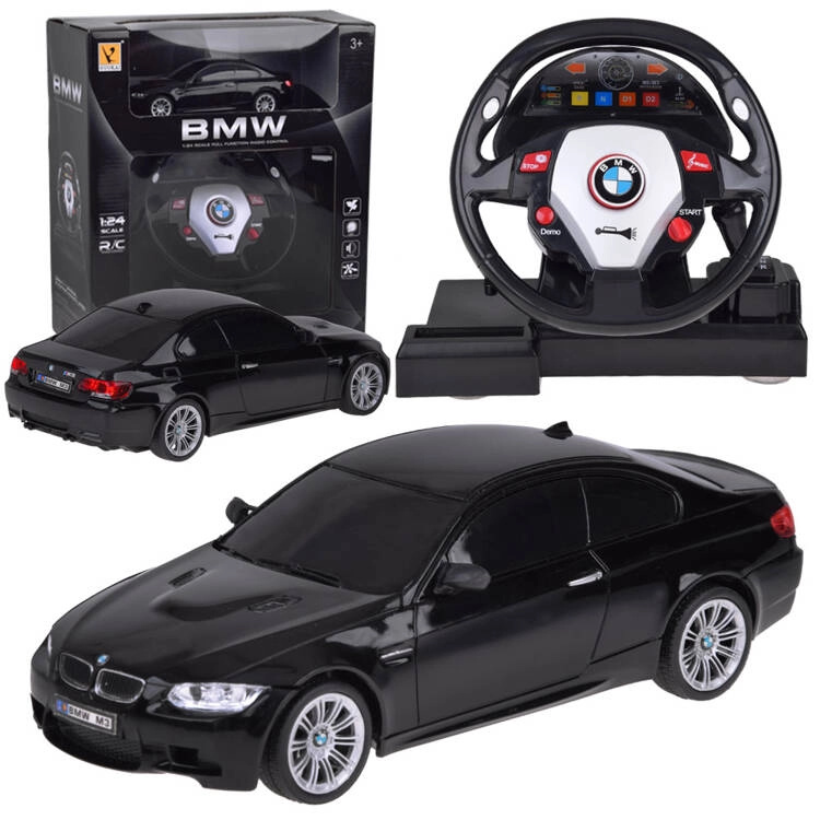 Sportovní vůz BMW 1:24 s volantem RC0661