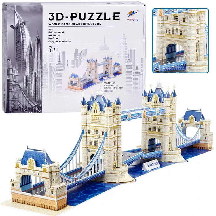 JOKOMISIADA 3D puzzle Tower Bridge 120 ks