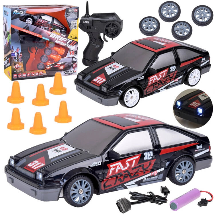 Závodní auto na dálkové ovládání pro drift