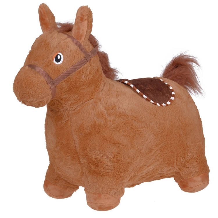 Nafukovací hopsadlo Koník Tmavě hnědá