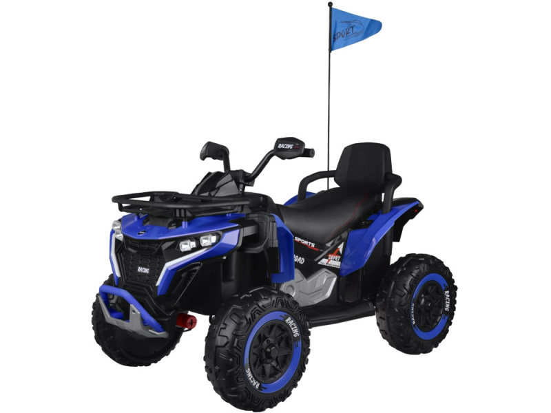 Velky akumulátorový čtyřkolka pro děti 4x4 modrá