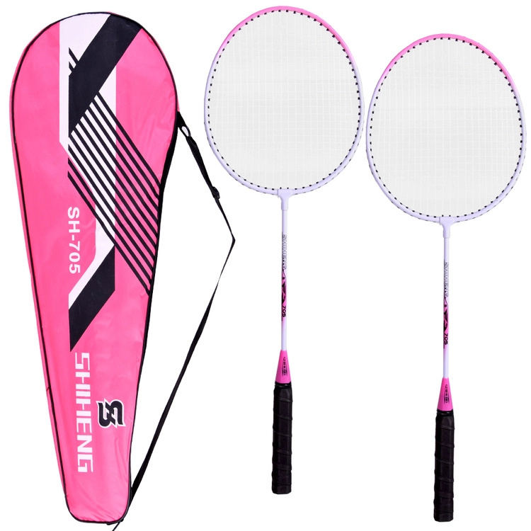 Komplet lehkých badmintonových raket s pouzdrem
