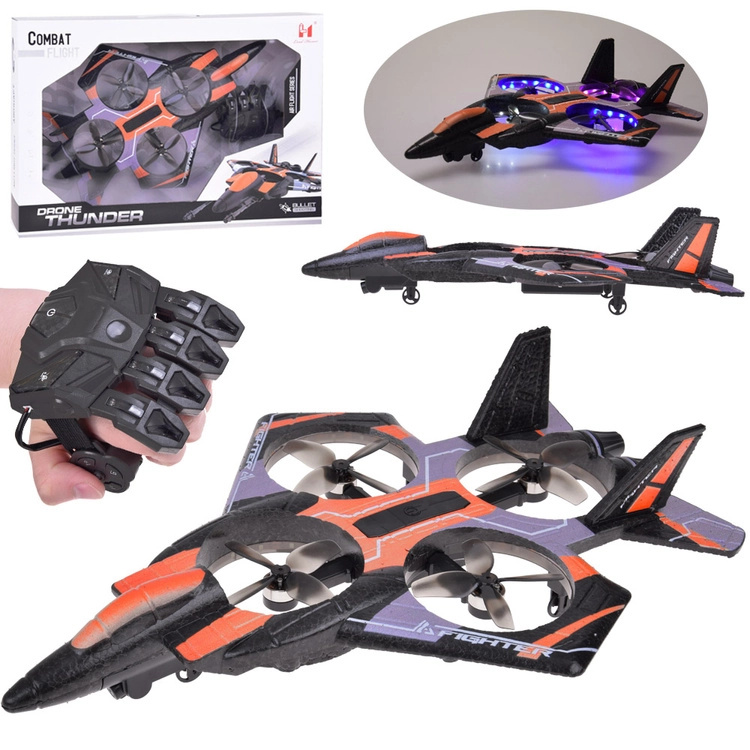 Zábavný dron s dálkovým ovládáním a LED osvětlením
