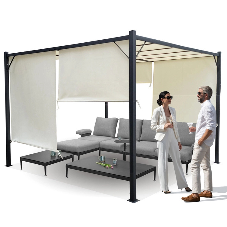 Pergola Para Sole Zona 3x3x2m se stínícím voděodolným zastřešením
