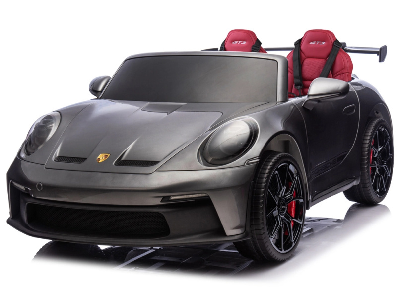 Lakované dětské elektrické auto PORSCHE 911 GT3, dvoumístné, licencované