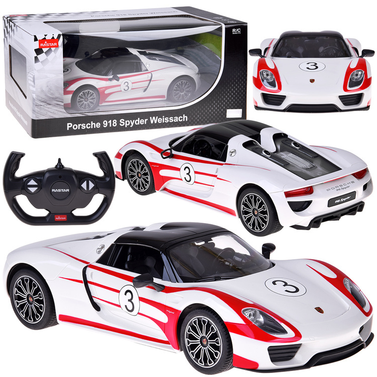 Rastar RC auto Porsche 918 Spyder 1:14 – Weissach