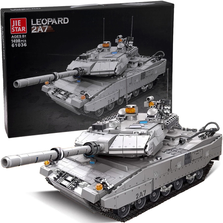 Stavebnice tank LEOPARD 2A7 – 1498 dílků