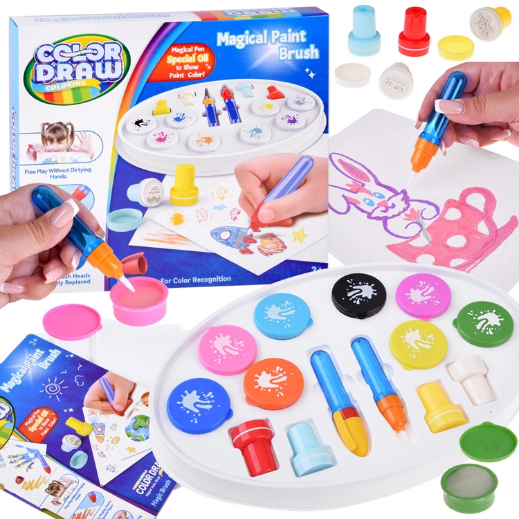 Magický vodní štětec color draw – sada na malování vodou s doplňky