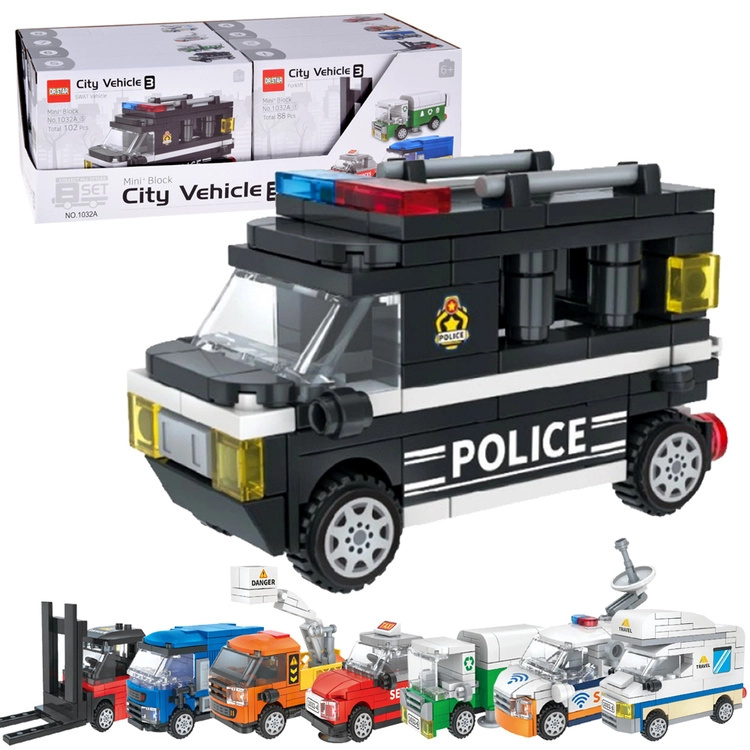 Stavebnice CITY VEHICLE – městská vozidla, 1 model
