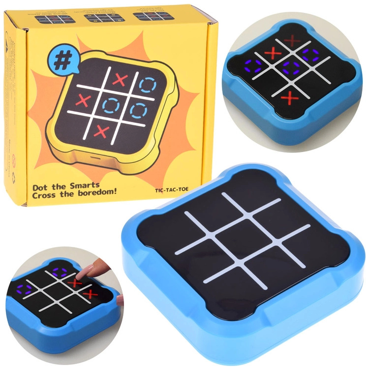 Elektronická logická hra 4v1 piškvorky a paměť