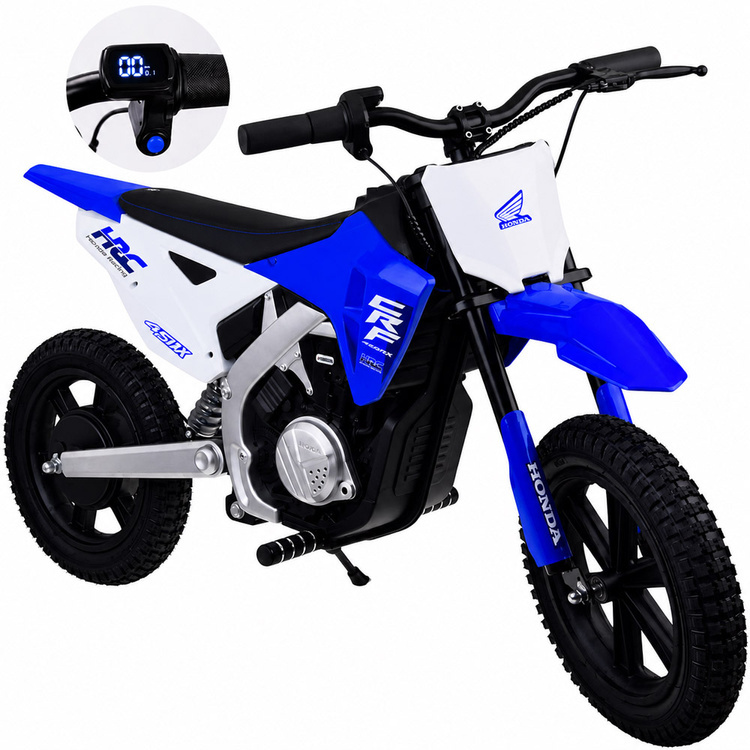 Dětská elektrická motokrosová motorka HONDA CRF 450RX 24 V 22 km/h – modrá