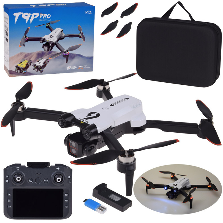 Skládací dron s kamerou a paměťovou kartou