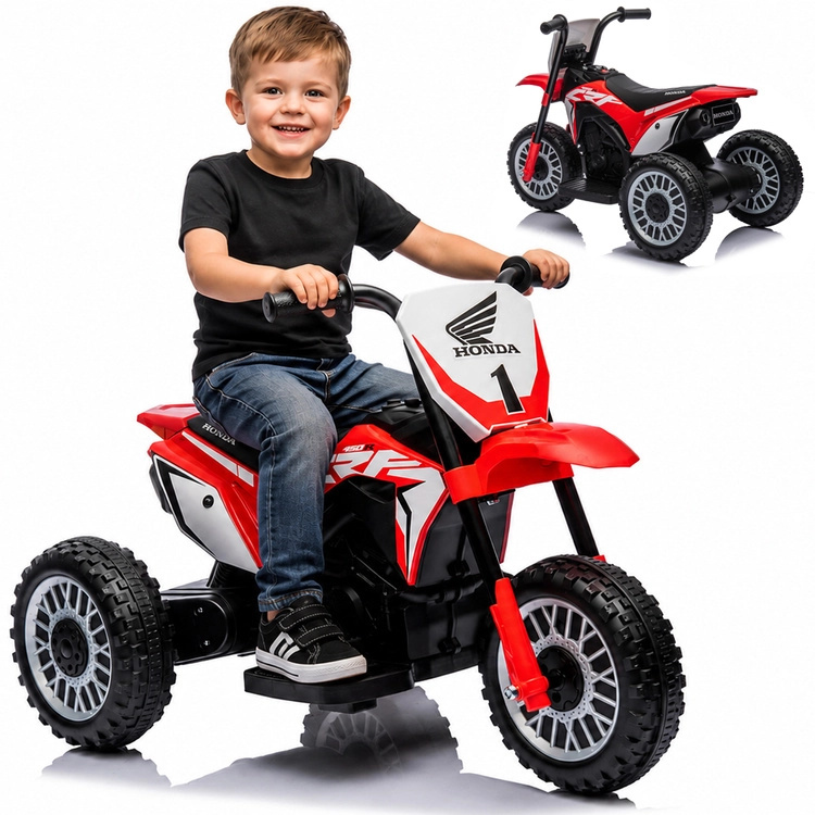 Elektrická tříkolka Honda na akumulátor pro děti